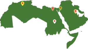 map of AOAD regional offices