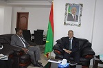 معالي وزير الزراعة الموريتاني يستقبل معالي المدير العام للمنظمة العربية للتنمية الزراعية